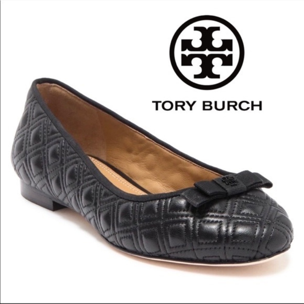 Tory Burch marion quilted ballet flats